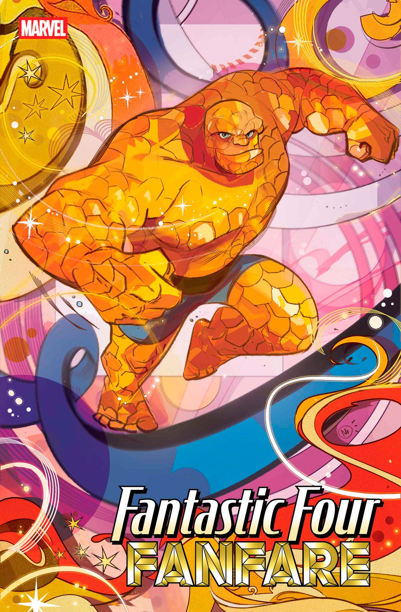 Fantastic Four Fanfare #3 Nicoletta Baldari 4 Part Connecting Variant