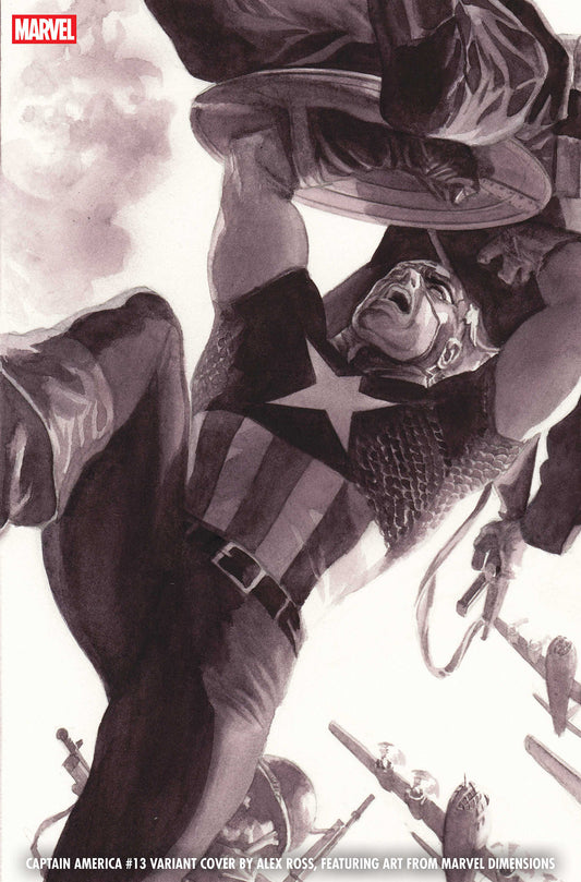 Captain America #13 Alex Ross Marvel Dimensions Variant [Arm] - PREORDER
