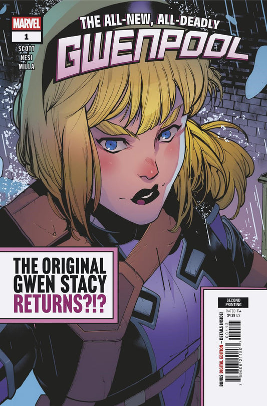 Gwenpool #1 Stefano Nesi 2nd Printing Variant