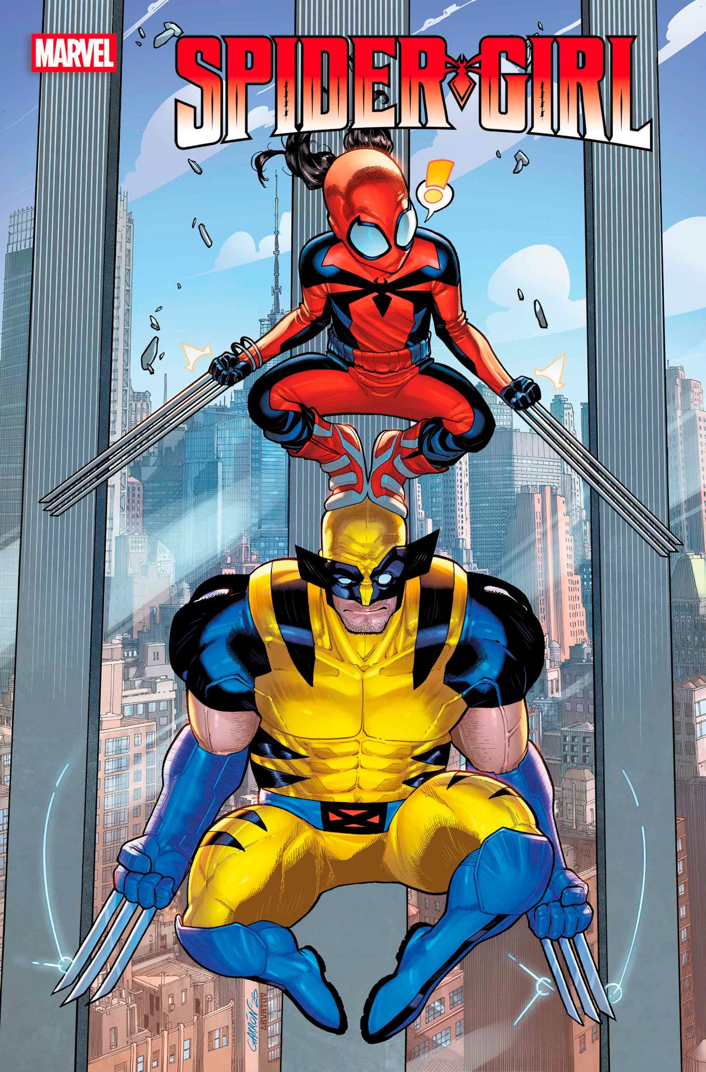 Spider Girl #1 Javier Garron Spider Girl Funhouse Mirror Variant