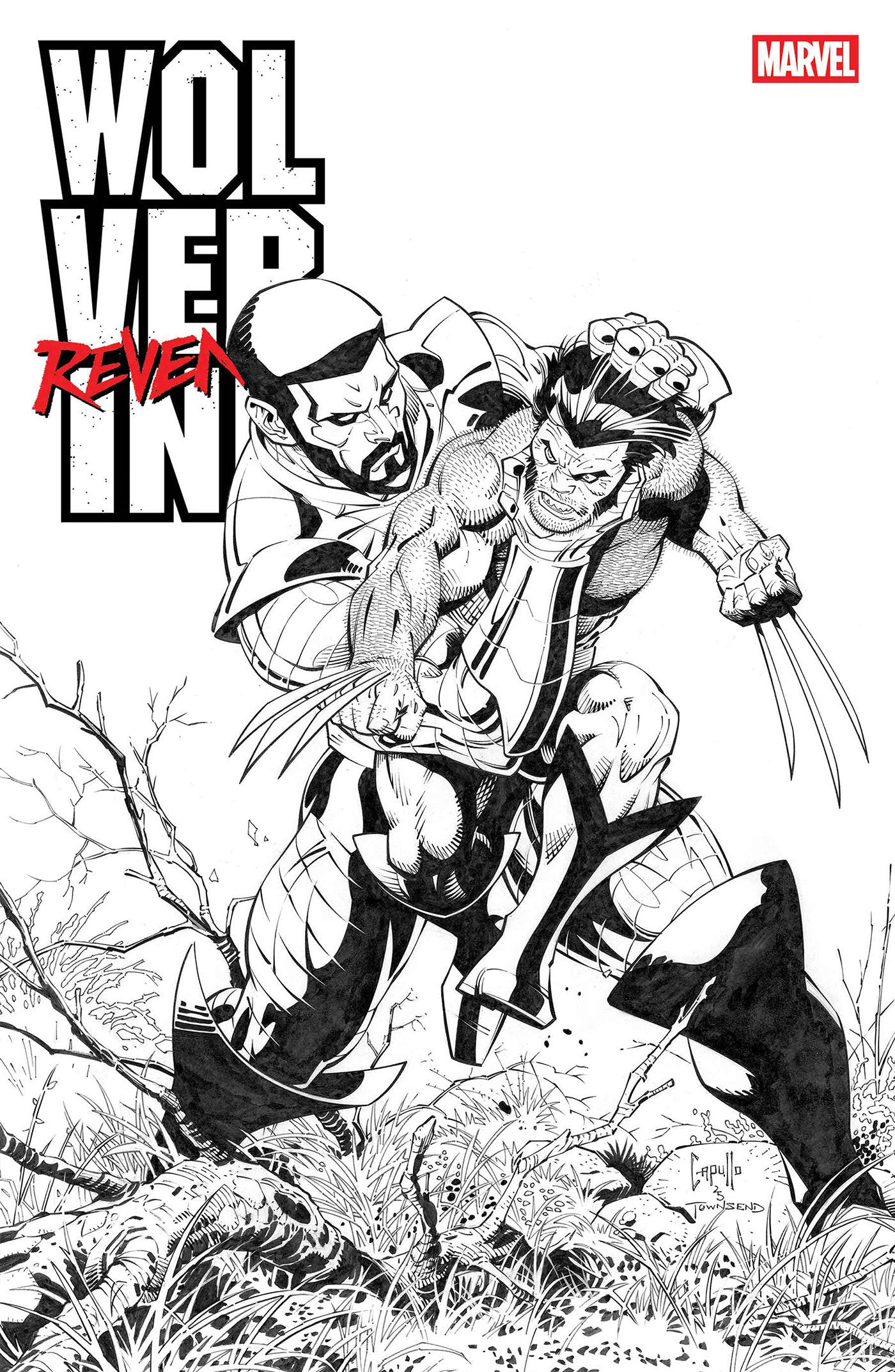 Wolverine: Revenge   Red Band: Raw   Black & White Edition #3 [Polybagged]