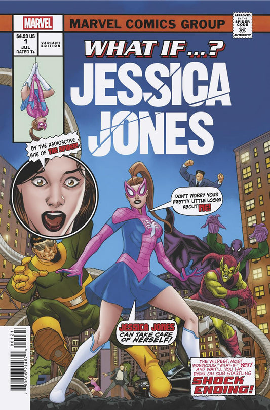 What If...? Jessica Jones #1 David Messina Homage Variant - PREORDER