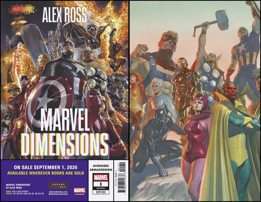 Avengers: Armageddon #1 Alex Ross Marvel Dimensions Variant - PREORDER