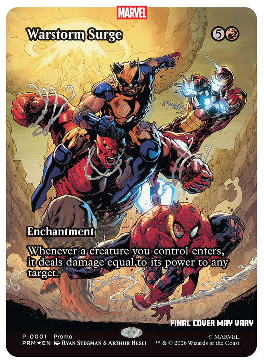 Avengers: Armageddon #1 Ryan Stegman Magic: The Gathering Variant - PREORDER