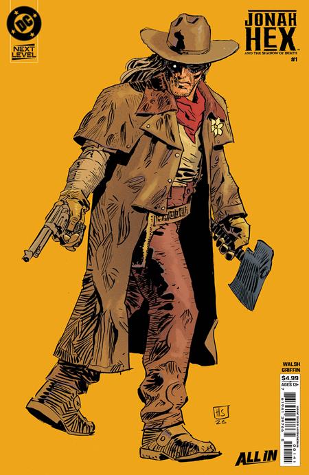 Jonah Hex And The Shadow Of Death #1 (Of 6) Cover D Hayden Sherman Next Level Card Stock Variant - PREORDER