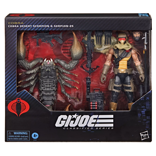 G.I. Joe Classified Series #180, Cobra Desert Scorpion & SKRP10N-25