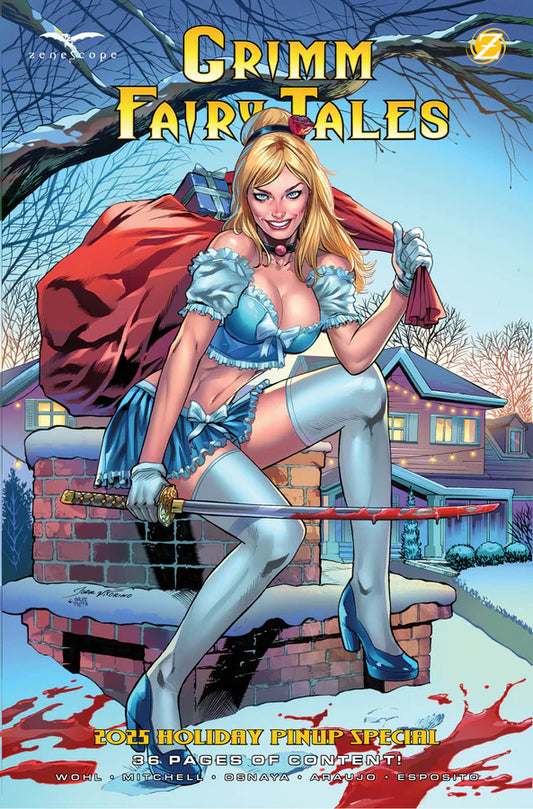 Grimm Fairy Tales 2025 Holiday Pinup Edition Cvr B