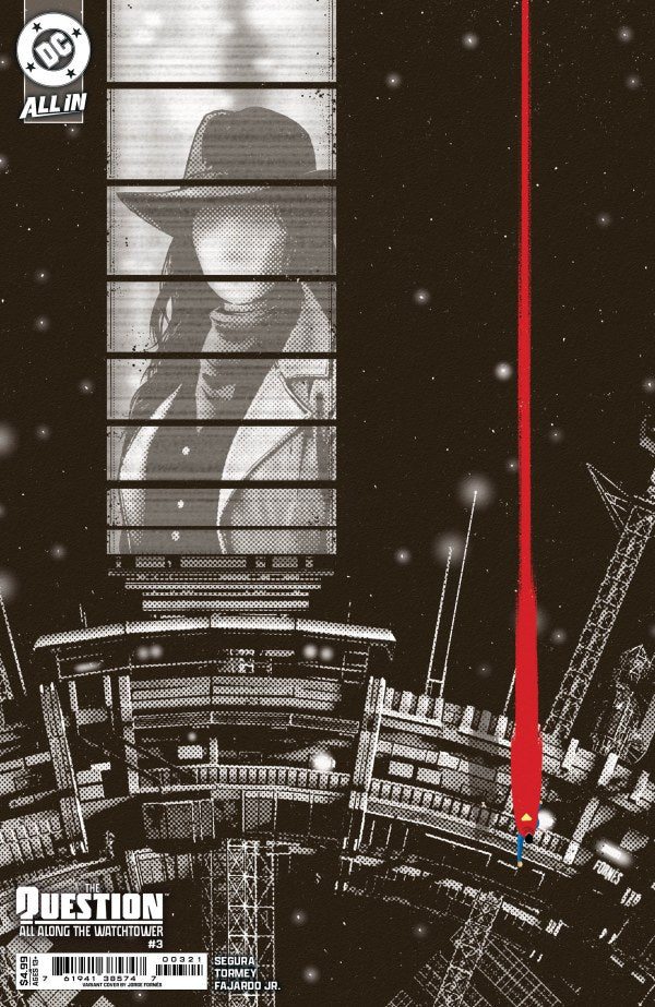 The Question: All Along the Watchtower #3 Cover B Jorge Fornés Variant