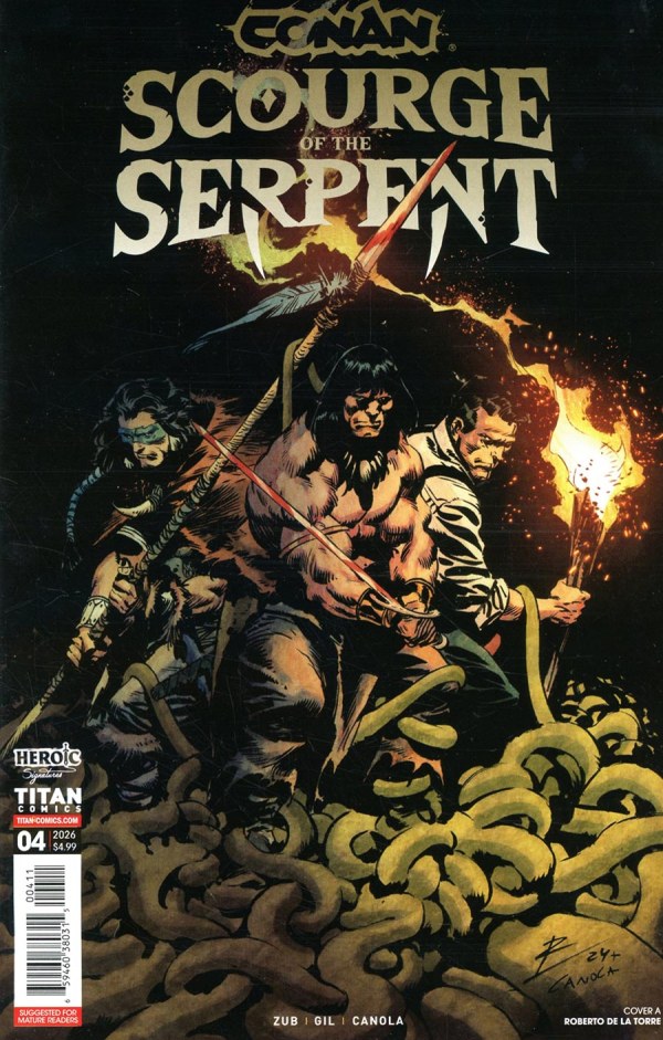 Conan Scourge of the Serpent #4 Cover A