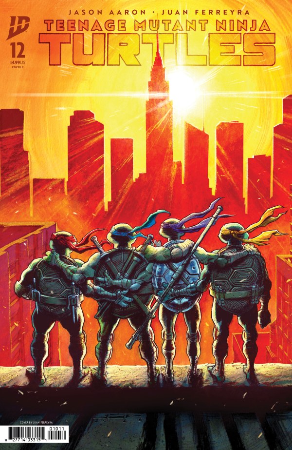 Teenage Mutant Ninja Turtles #12 Cover C Juan Ferreyra Variant