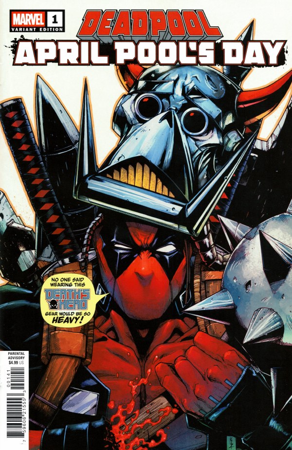 Deadpool: April Pool's Day #1 Kei Zama Death's Head