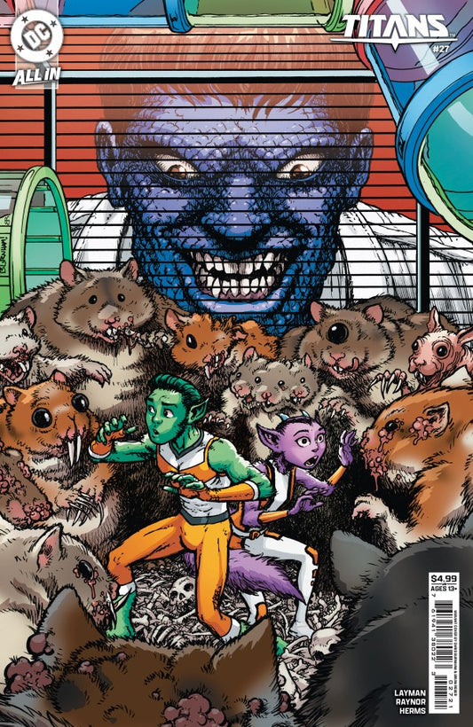 Titans #27 Cover B Chris Burnham Variant