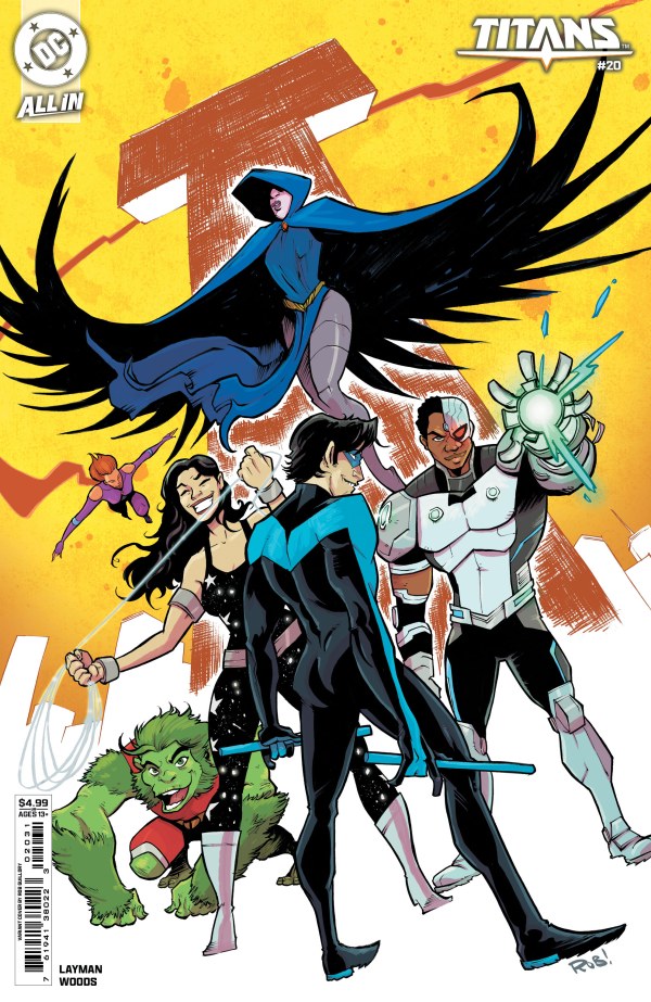 Titans #20 Cover C Rob Guillory Variant