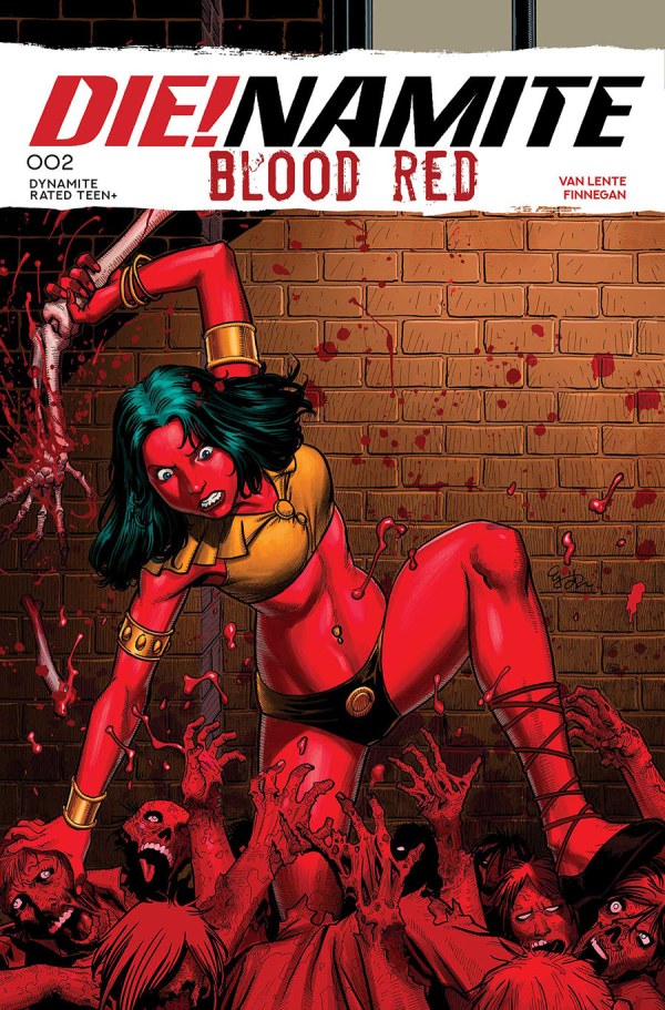 Dienamite Blood Red #2 Cover A