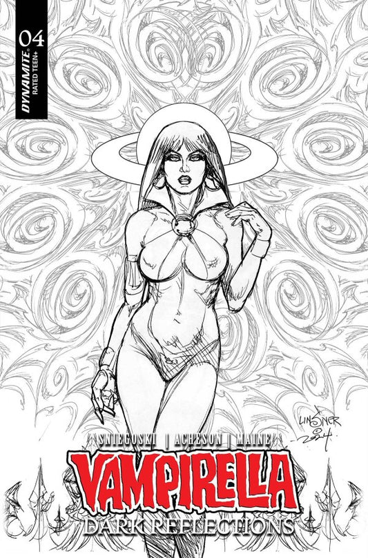 Vampirella Dark Reflections #4 Cover I 10 Copy Variant Edition Linsner Li
