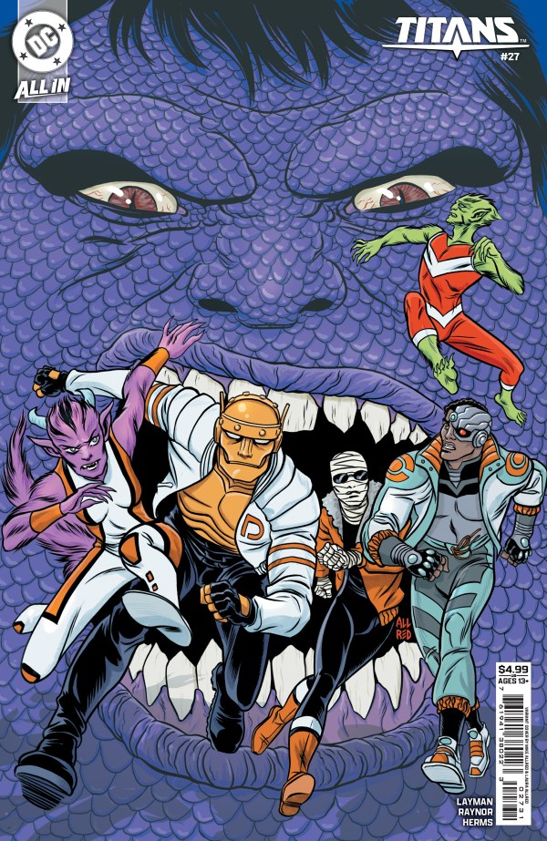 Titans #27 Cover C Michael Allred Variant
