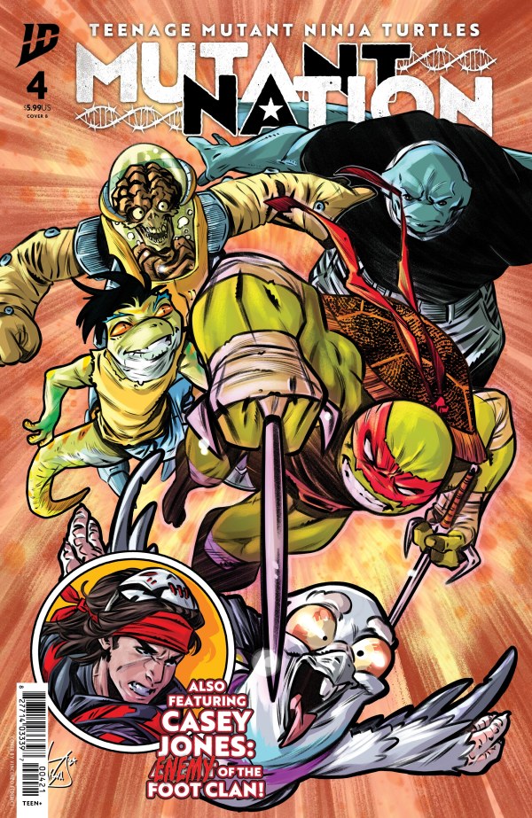 Teenage Mutant Ninja Turtles: Mutant Nation #4 Cover B Vincenzo Federici Variant