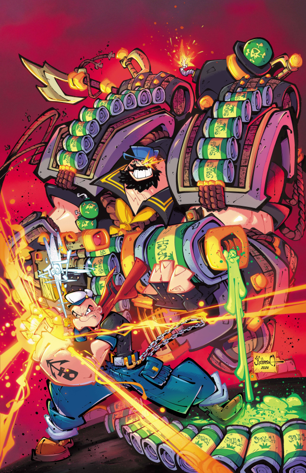 Eye Lie Popeye #2 (Of 5) Cover D Duenas