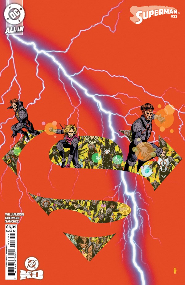 Superman #33 Cover E Jorge Fornés Variant