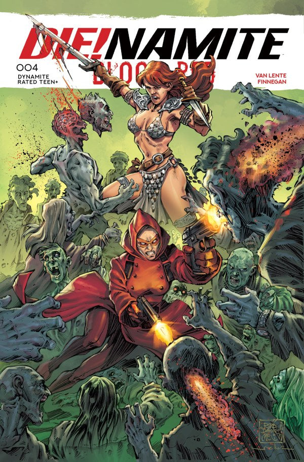 Dienamite Blood Red #4 Cover B