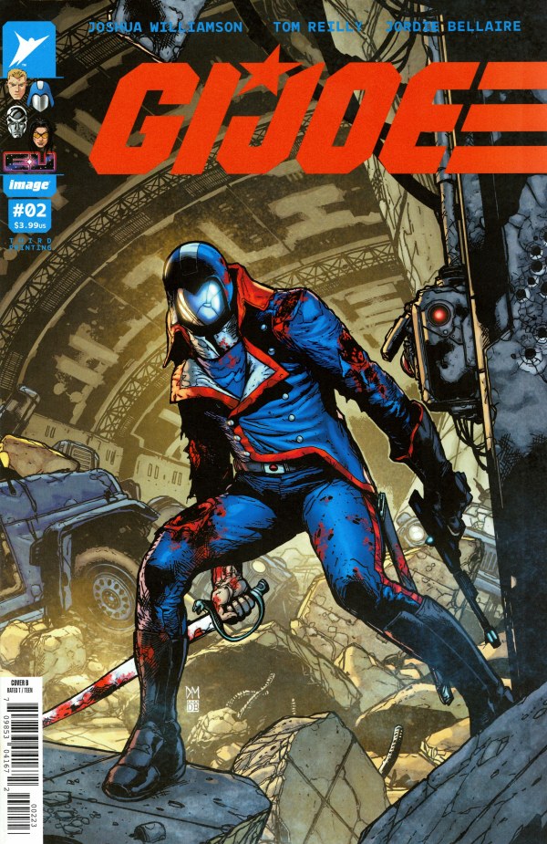 G.I. Joe #2 3rd Printing Cover B Doug Mahnke & David Ba ron Variant