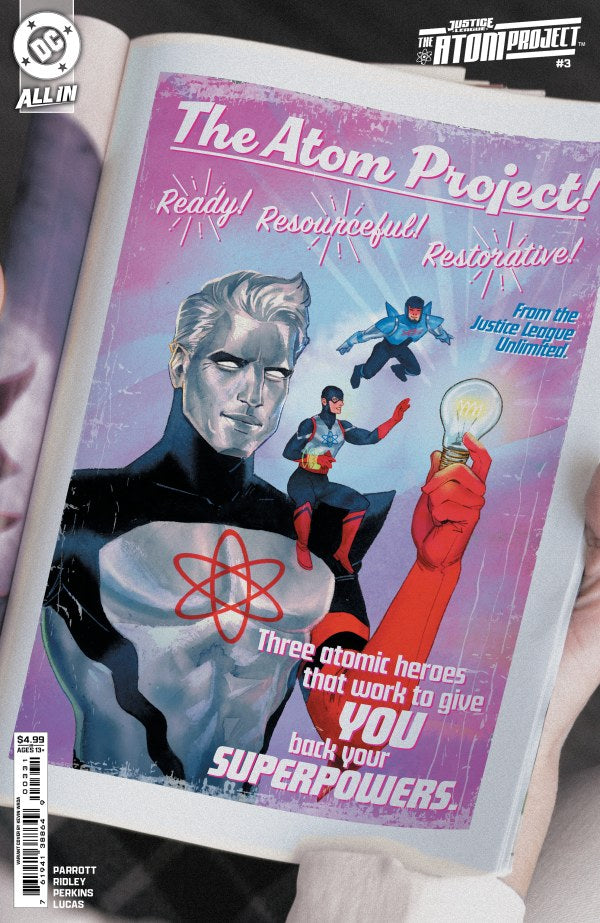 Justice League The Atom Project #3 (Of 6) Cvr C Wada Csv