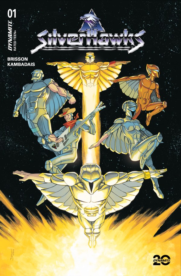 SilverHawks #1 Cover E Declan Shalvey Variant