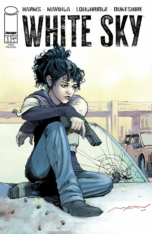 White Sky #1 3rd Printing J. P. Mavinga