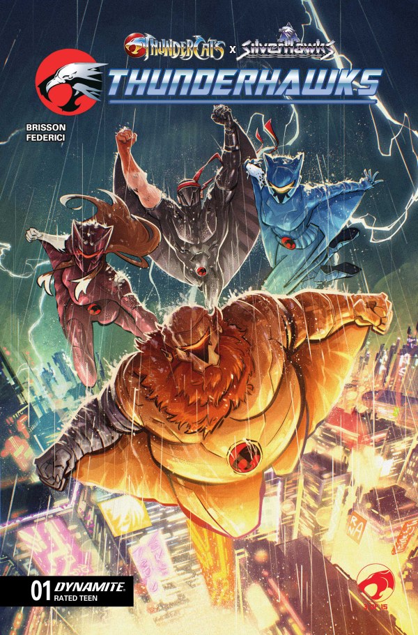ThunderCats X SilverHawks: ThunderHawks #1 Cover D Alessandro Ranaldi Variant