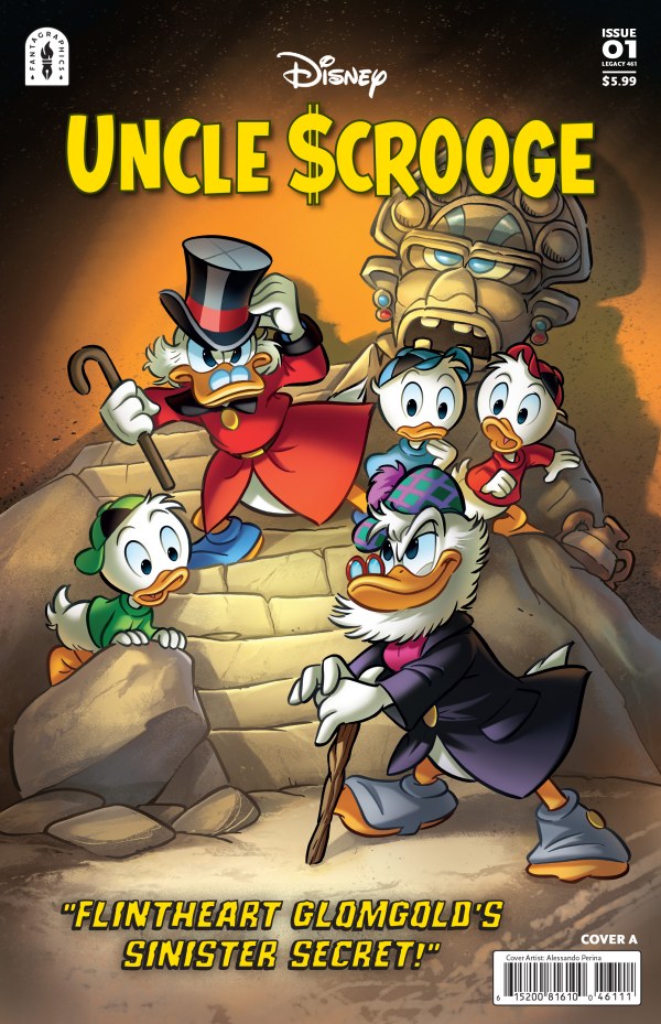 UNCLE SCROOGE FLINTHEART GLOMGLDS SINISTER SECRET #1 (OF 3) CVR A