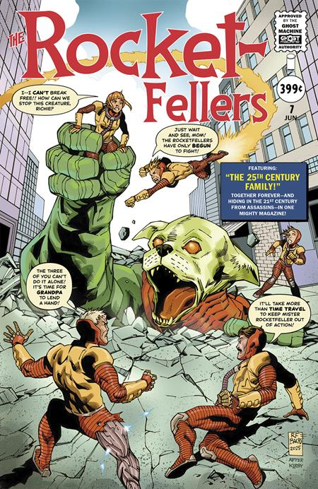 The Rocketfellers #7 Cover D Ramón Bachs Fantastic Four Homage Variant