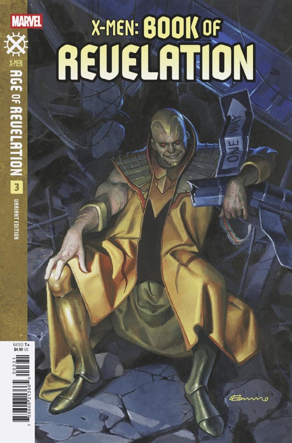 X-Men Book of Revelation #3 AOR Fabrizio De Tommaso