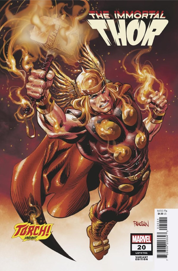 Immortal Thor #20 Dan Panosian  Torch Var