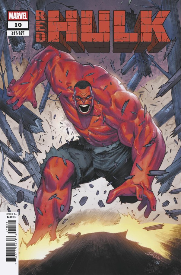 Red Hulk #10 Michele Bandini Variant