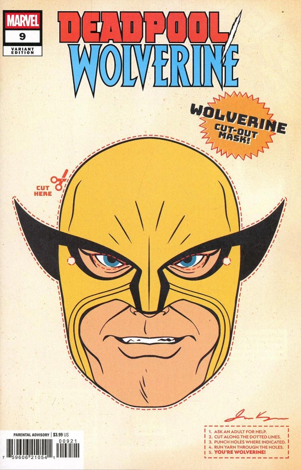 Deadpool Wolverine #9 Retro