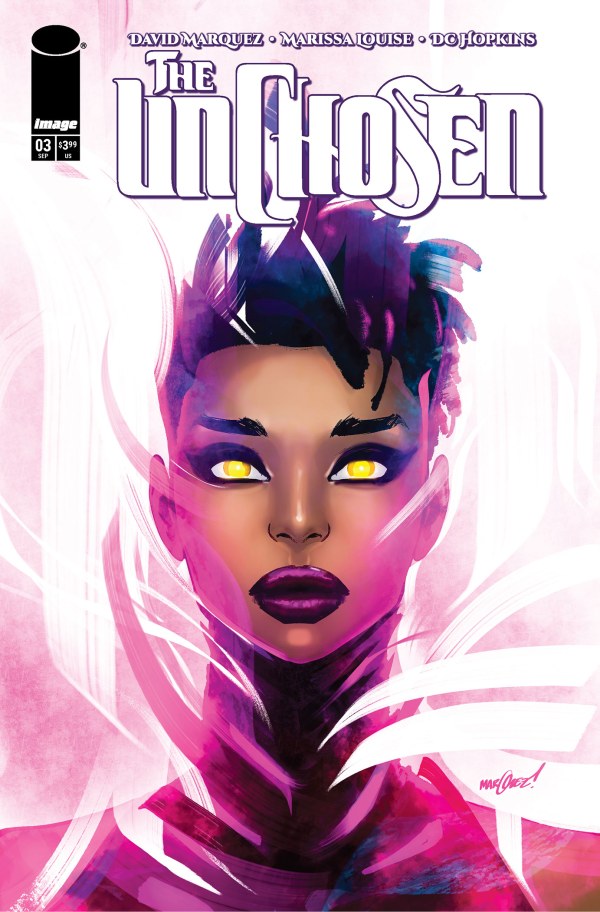The UnChosen #3 Cover B David Marquez Pink Variant