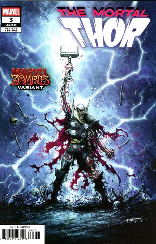 The Mortal Thor #3 Juan Ferreyra Marvel Zombies