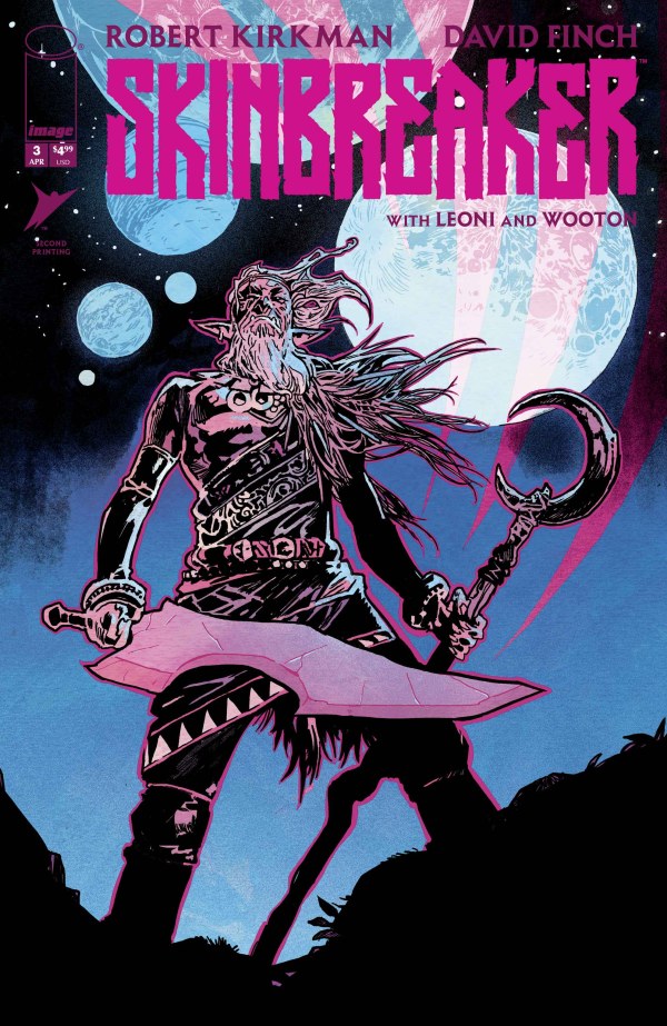 Skinbreaker #3 2nd Printing Michael Walsh