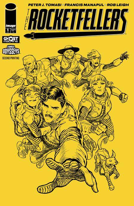 The Rocketfellers #1 2nd Printing