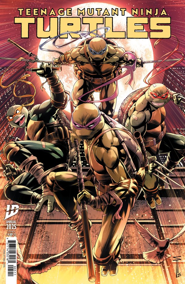 Teenage Mutant Ninja Turtles 2025 Annual #1 Cover B Serg Acuña Variant