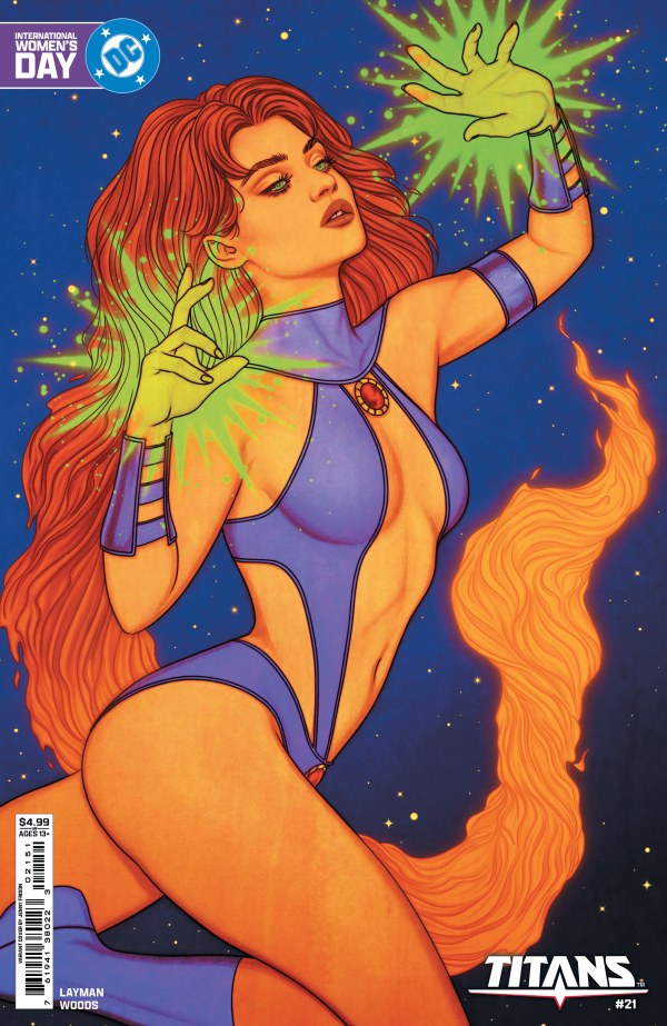 Titans #21 Cover E Jenny Frison International Women's Day Variant