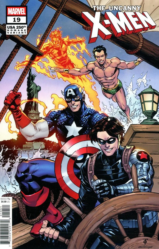 Uncanny X-Men #19 Marcus To 250th Homage Variant