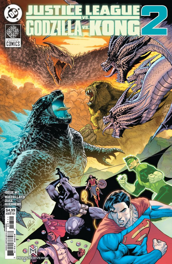 Justice League Vs Godzilla Vs Kong 2 #7 (Of 7) Cvr A
