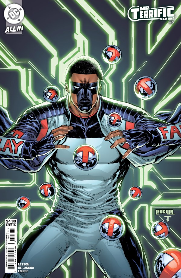 Mr. Terrific: Year One #5 (Of 6)  Cvr B