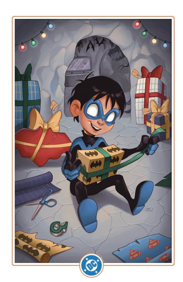 Nightwing #121 Cvr D Chrissie Zullo Dc Winter Wonderland Csv