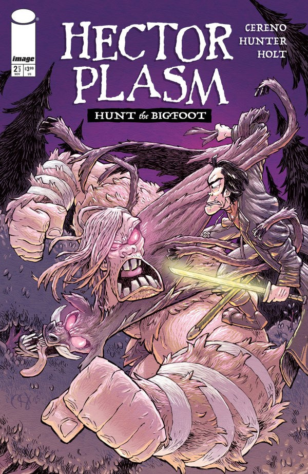 Hector Plasm Hunt The Bigfoot #2 (of 3) Cvr A