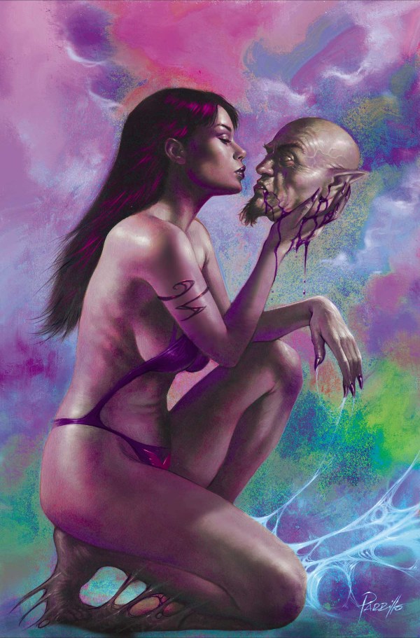 Vampirella #12 Cover O 1 in 10 Lucio Parrillo Ultraviol