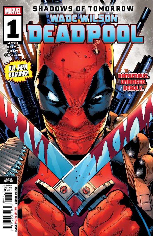 Wade Wilson: Deadpool #1 2nd Printing