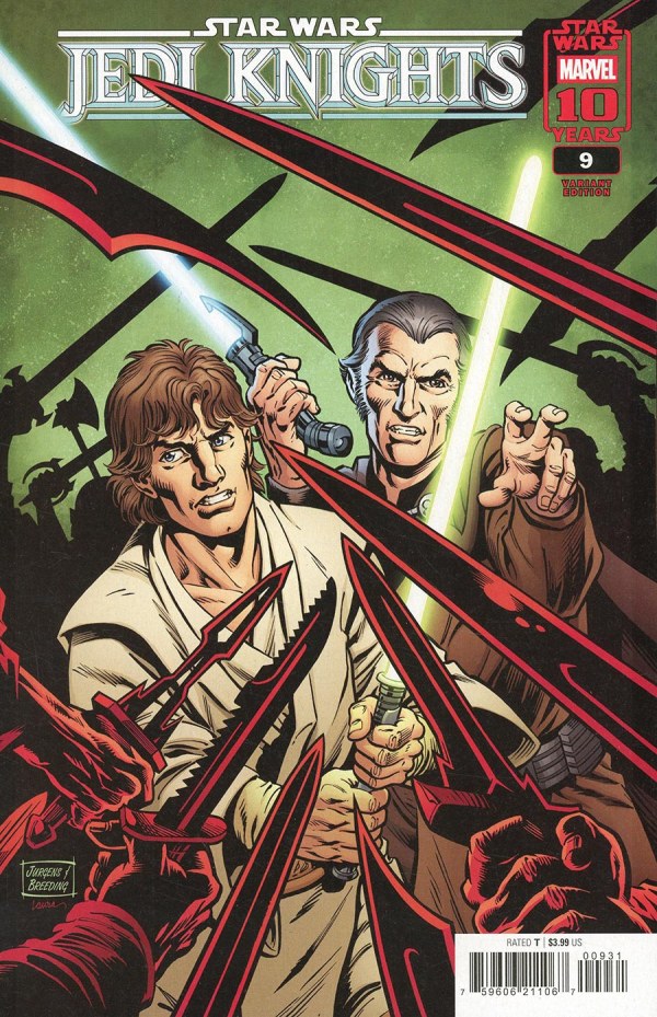 Star Wars: Jedi Knights #9 Dan Jurgens Classic Homage Variant