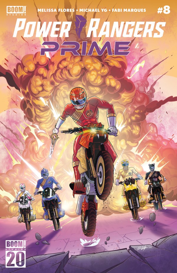Power Rangers Prime #8 Cover B Colm Griffin Variant